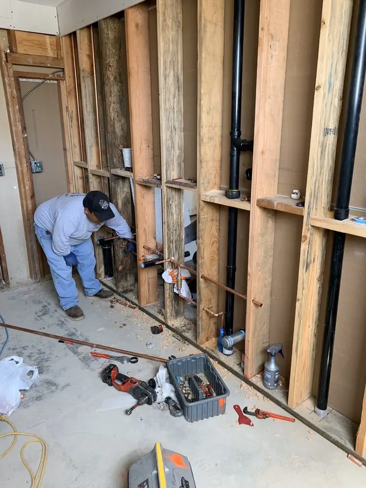 Commercial rough-in plumbing for Commercial Plumbing in Palatine